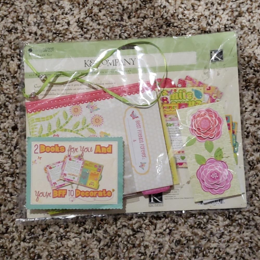 BFF Mini Scrabook Kit